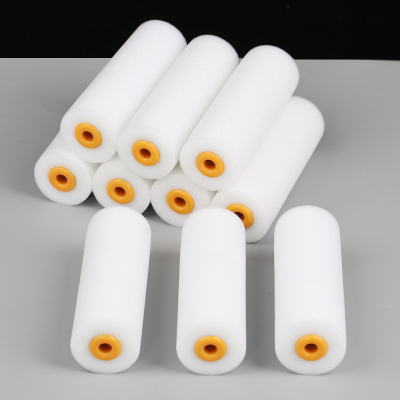 공장 도매 2inch 4inch 작은 엄지 손가락 브러쉬 폴리우레탄 스폰지 페인트 라텍스 페인트 아트 페인트 브러쉬 애플리케이터 도구 브러쉬