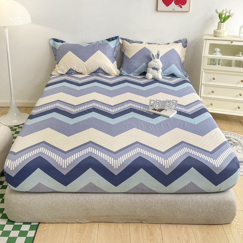 Fitted Sheet Pure Cotton Simmons Mattress Cover Protective Cover Fully Wrapped Bed Cover Dust Cover