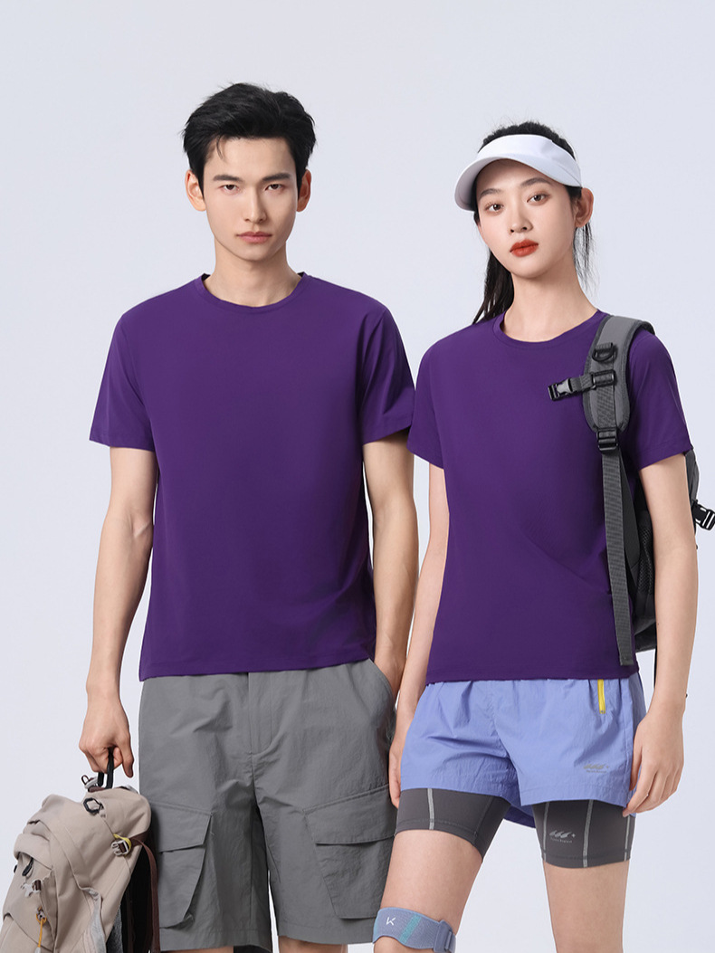 Maratón de verano camiseta de secado rápido de manga corta personalizada de secado rápido de manga larga hombres y mujeres equipos deportivos transpirables de verano