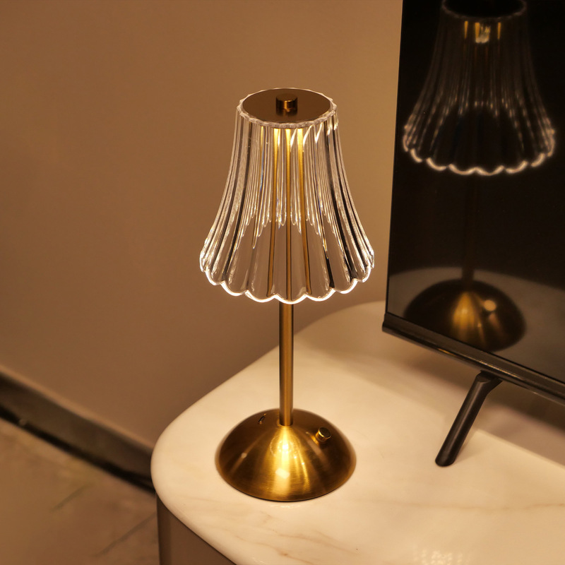 クロスボーダーLED充電式寝室雰囲気ランプ、クリエイティブな装飾、バーテーブル、コーヒーショップ、屋外キャンプナイトライト|undefined