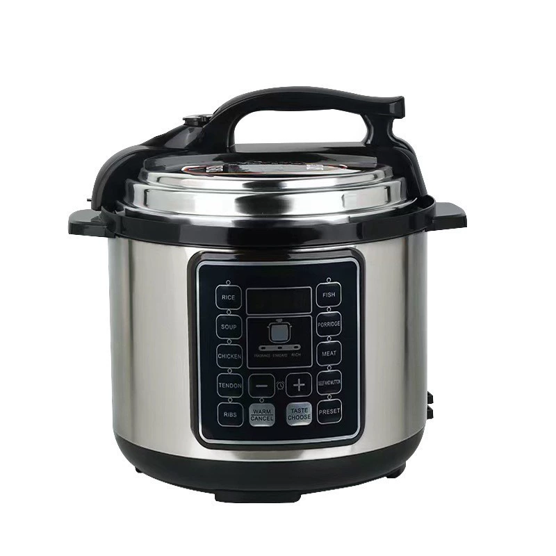 Cross-border 6L electric pressure cooker large capacity pressure cooker household multi-function pressure cooker stew cooking appointment voltage cooker wholesale
