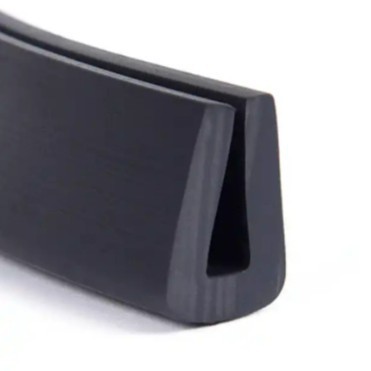 U型透明硅胶橡胶包边密封条封边条U形包边耐高温硅胶密封方条扁条