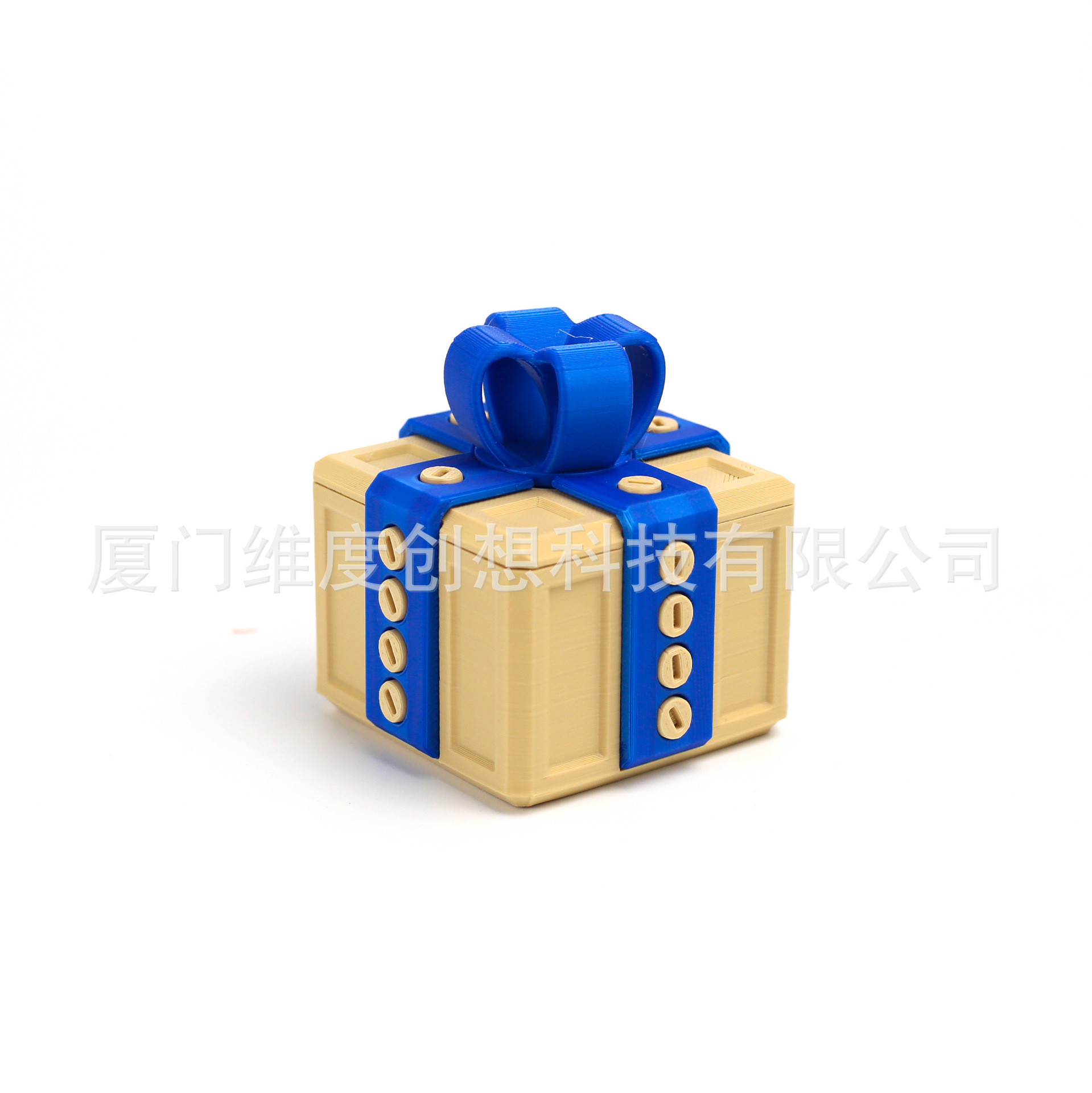 사막 색상 상자 + 파란색 활