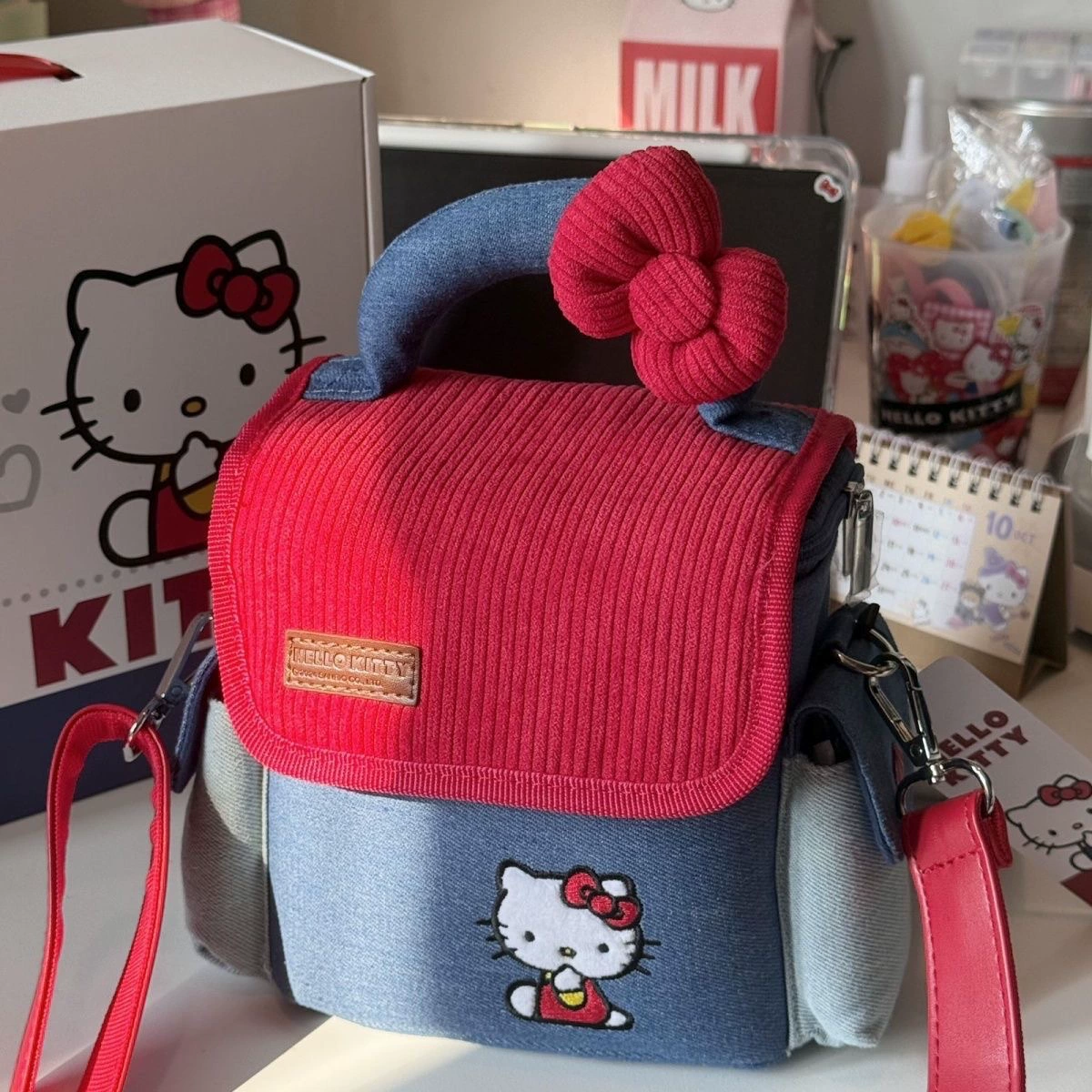 Hello Kitty, кэнон, Sony, Polaroid, камера, сумка для оборудования