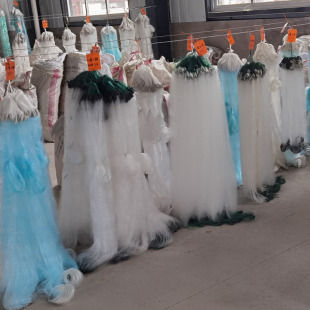 Wholesale Fishing Nets, Three-Layer Sticky Nets, Single-Layer Floating Nets, Crucian Carp, Silver Carp, White Striped Fish Nets, Sticky Nets for Small Fish