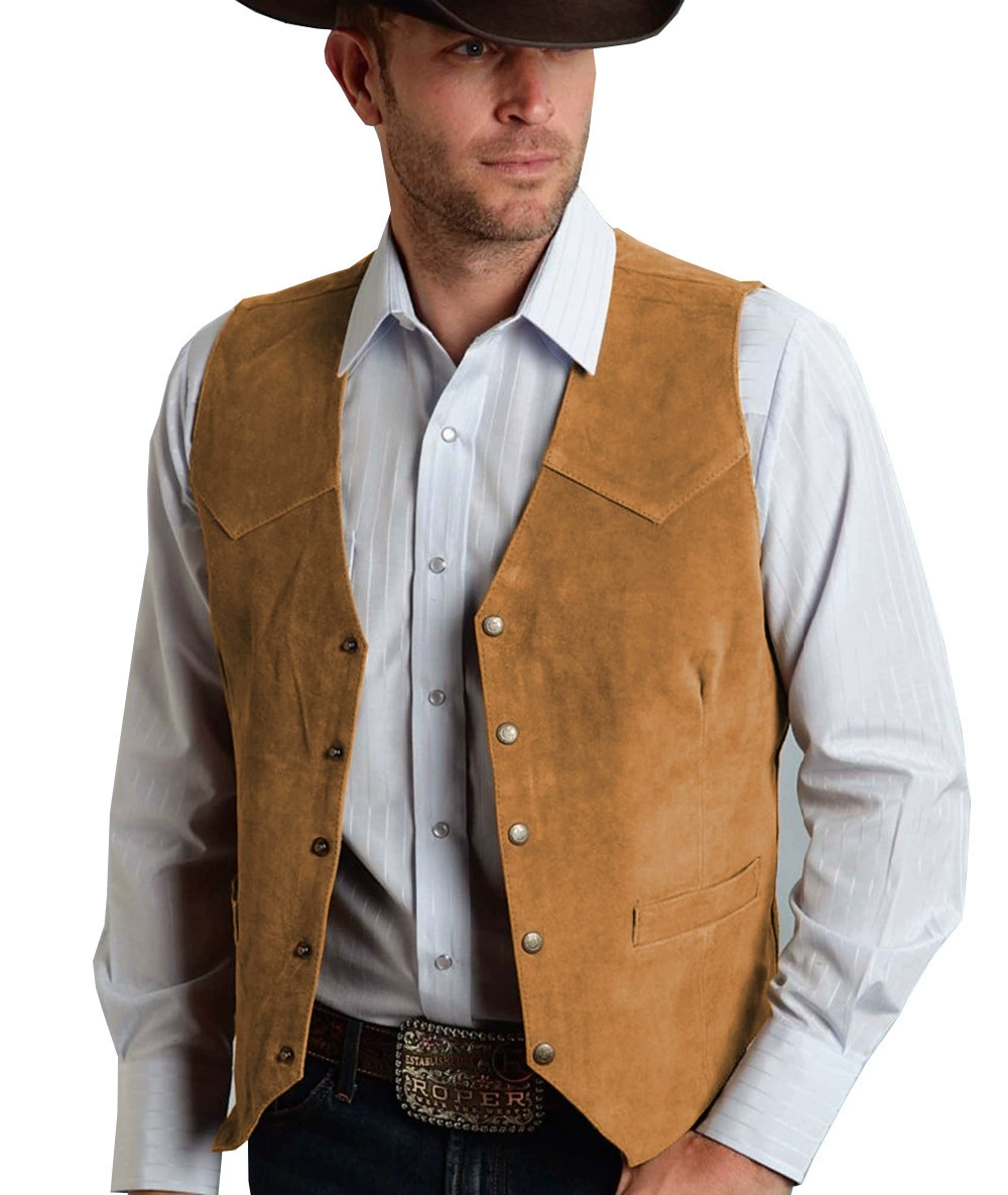 Костюм, металлический жилет, slim fit