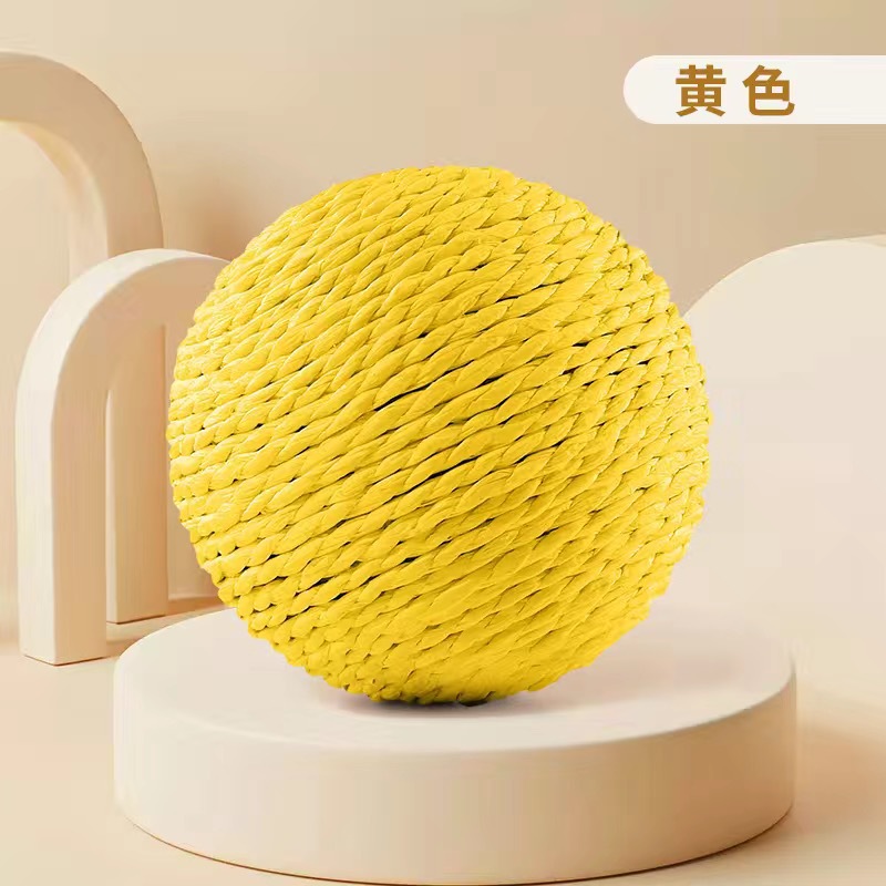 노란색 약 4.5cm 사이잘 볼