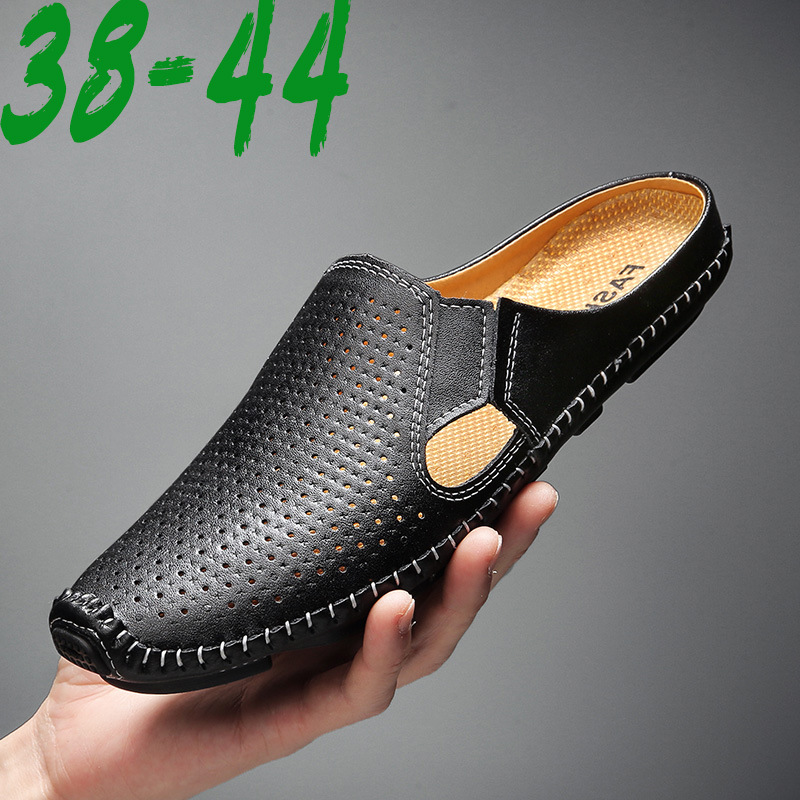 2023 Men's Slippers Slippers Lazy No Hee...