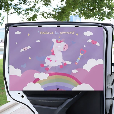 Double-Layer Cartoon Baby Sun Protection: Sun shade