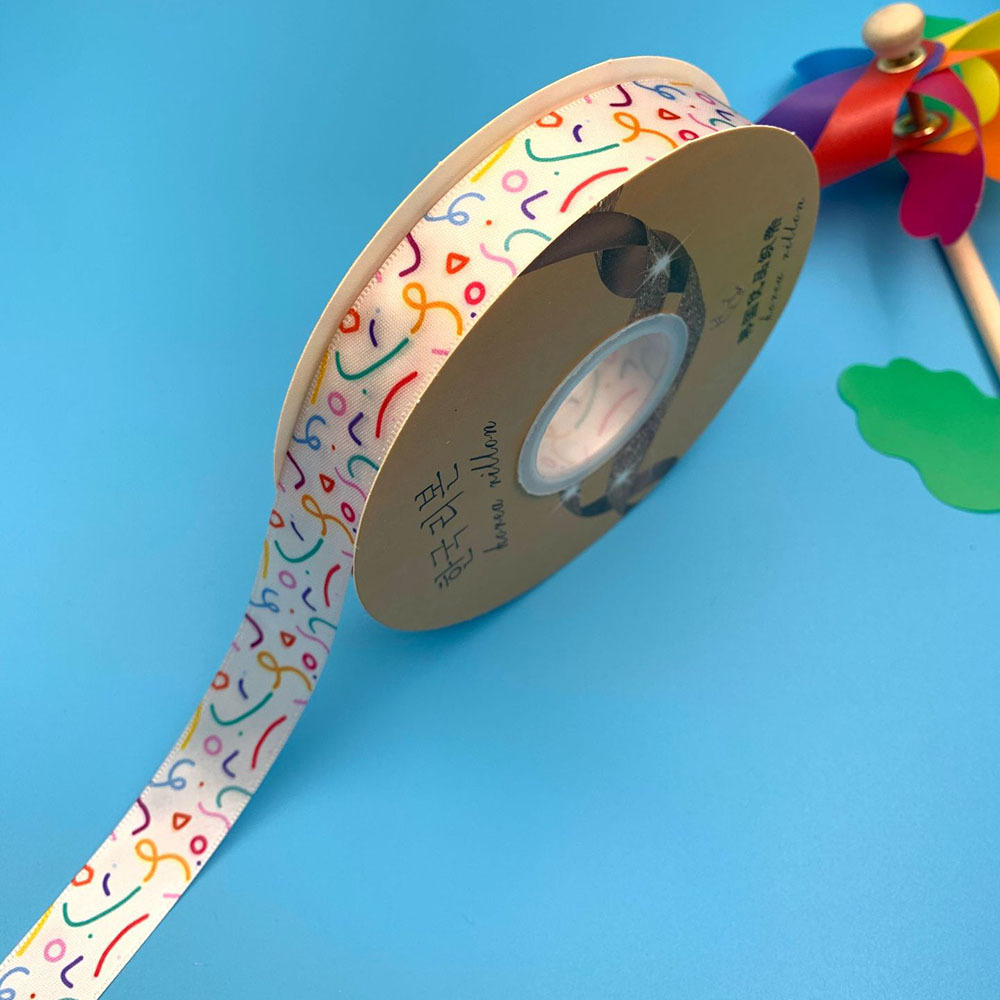 Día del niño cinta de vacaciones cinta de impresión digital Día del niño HELLO KITTY Feliz cumpleaños cinta bolsa de pastel