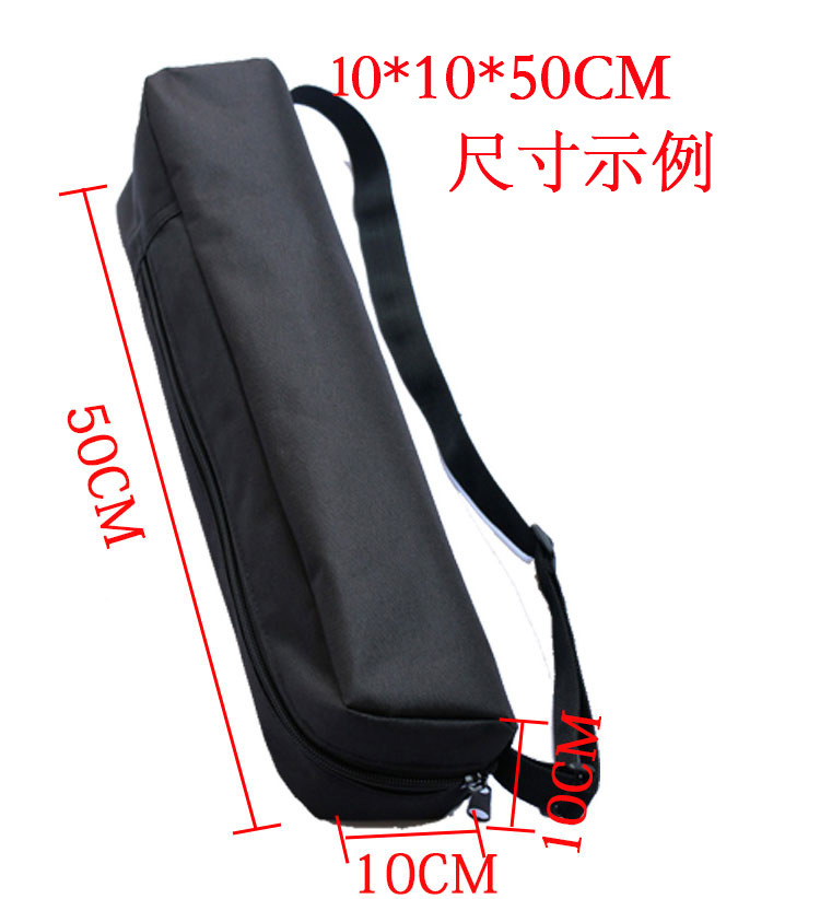 Negro bolsa de equipo de fotografía resistente a las manchas, soporte de la lámpara del trípode bolsa de almacenamiento portátil de tiro al aire libre mochila portátil
