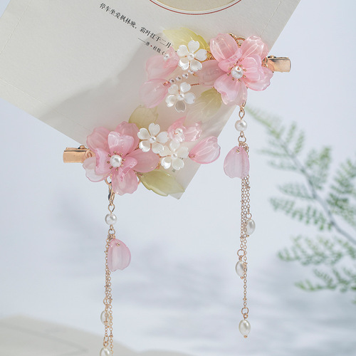 Hanfu hair accessories set hairpin tassel pair hairpin top hairpin headdress Chinese style accessories 26.9GF057