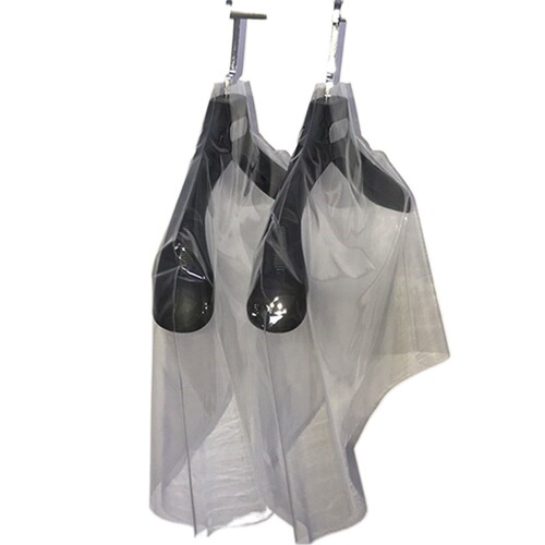Clothing store plastic transparent clothing dust cover dust bag dust cover adult and children's clothing hanging bag thickened