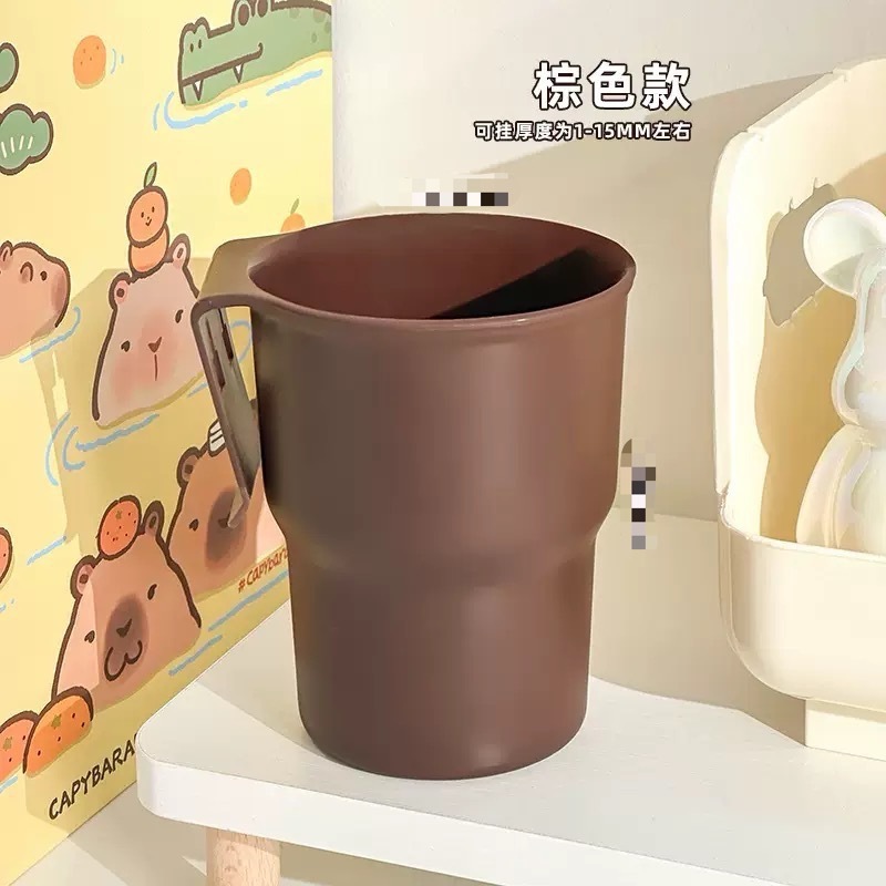 ins桌面可悬挂笔筒高颜值多功能大容量学生整理化妆刷简约收纳盒|undefined