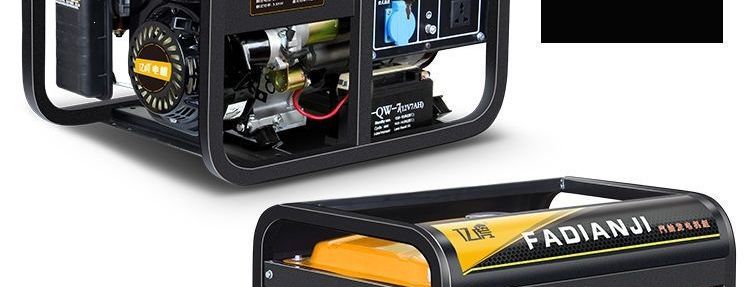 Gasoline Generator 220V Silent Household Commercial Use 3/5/8Kw 10Kw Single/Three-Phase 380V Outdoor Micro Small Model