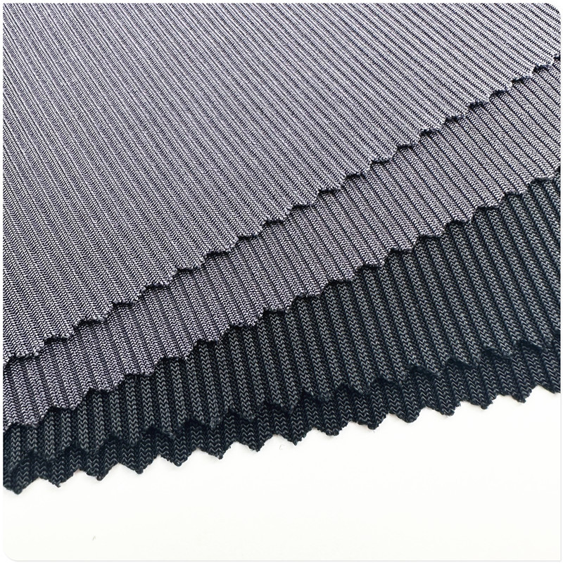 针织2*2醋酸弹力罗纹 醋酸纤维双面布 春夏女装长裙裤布料 免烫布