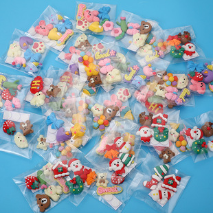 Water Cup Thermos 3D Sticker Cute Cartoon Sticker DIY Refrigerator Sticker Mobile Phone Sticker Stereo Soft Glue Resin Buckle