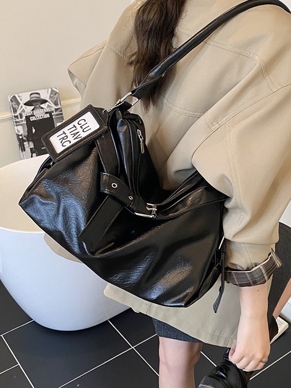秋季包包女上班族大容量女士托特包2025新款软皮单肩通勤斜挎包|undefined