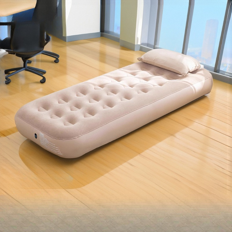 Air Mattress for Floor Sleeping, Single Inflatable Mattress for Camping, Automatic Inflating, Outdoor Portable Tent Travel