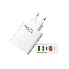 120W多口充電器3U2C電源アダプタPDはアップル華為米携帯電話の充電ヘッドを適用している