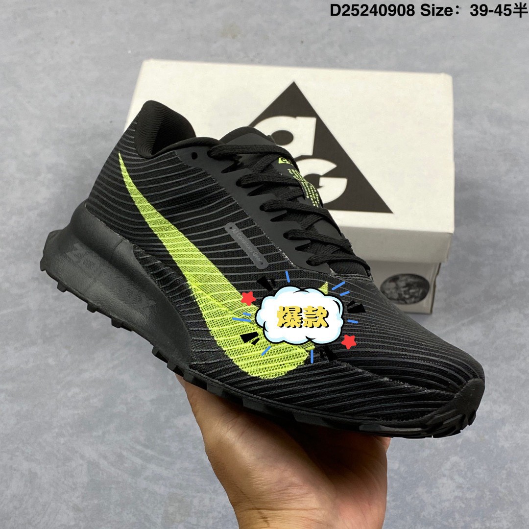 NK men's and women's shoes, ACG outdoor hiking series, low-top casual athletic shoes for running and hiking, Zoom air cushion outdoor shoes