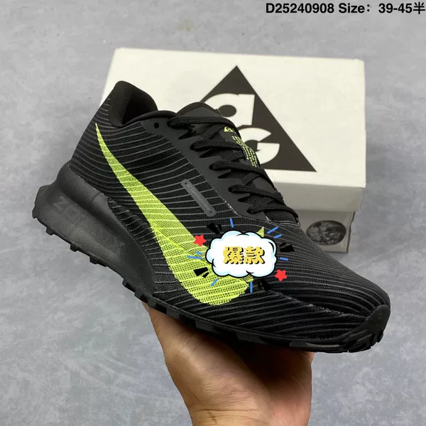 NK men's and women's shoes, ACG outdoor hiking series, low-top casual athletic shoes for running and hiking, Zoom air cushion outdoor shoes