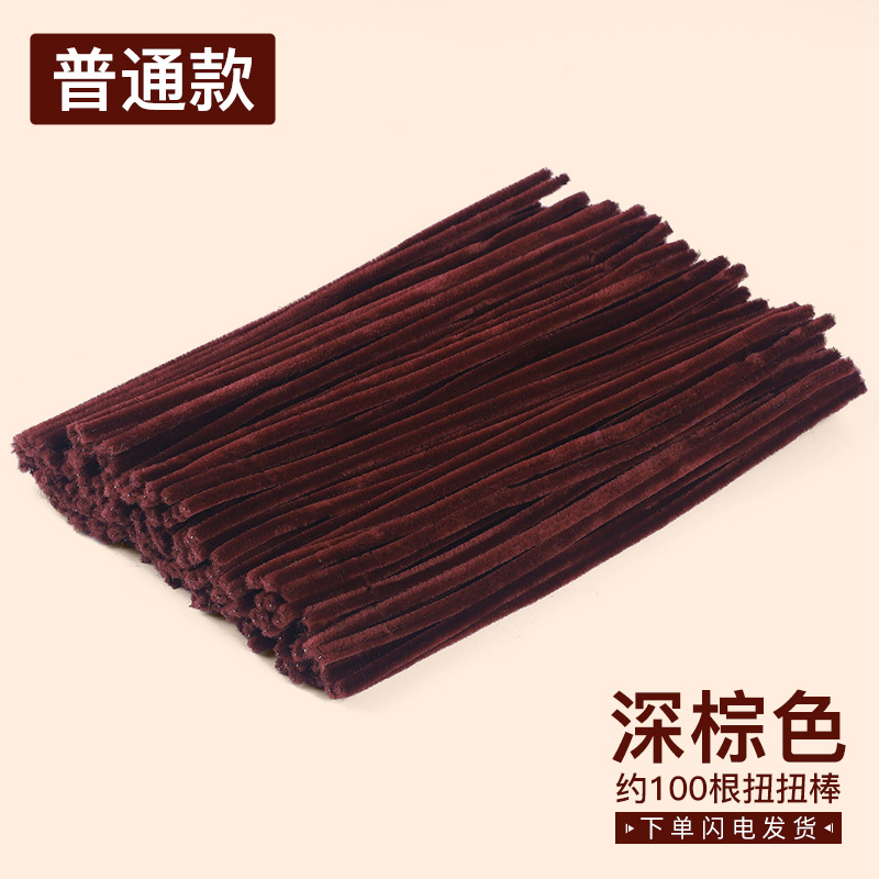 Macaron de color, raíz de pelo, cifrado, bricolaje hecho a mano, barra de torsión, venta al por mayor, juguetes para niños, paquete de material de arte