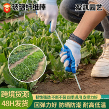 玻璃纤维杆 小拱棚支架弓型骨架大棚圆杆农用育苗菜园实心杆批发