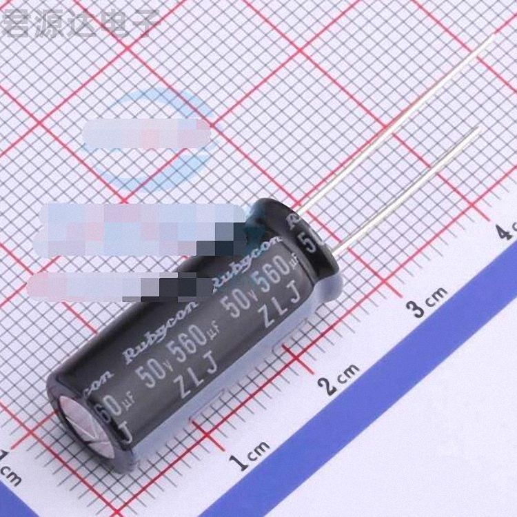 50ZLJ560M10X25描述560uF 50V电解电容器