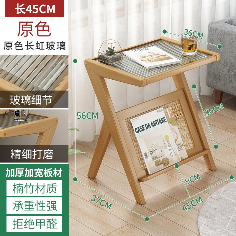 Mesa de té Luz de lujo pequeño apartamento mesa pequeña sala de té Mesa de té móvil sala de estar hogar simple moderno sofá mesa auxiliar