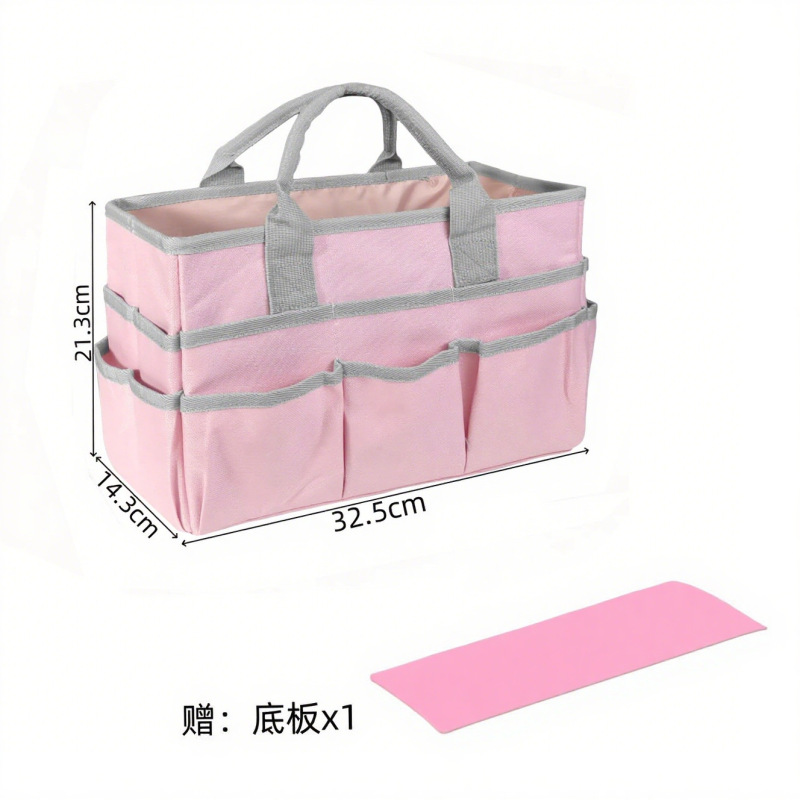 亚马逊新品升级版教师手提文件袋教室收纳袋文具收纳袋花园工具袋|undefined