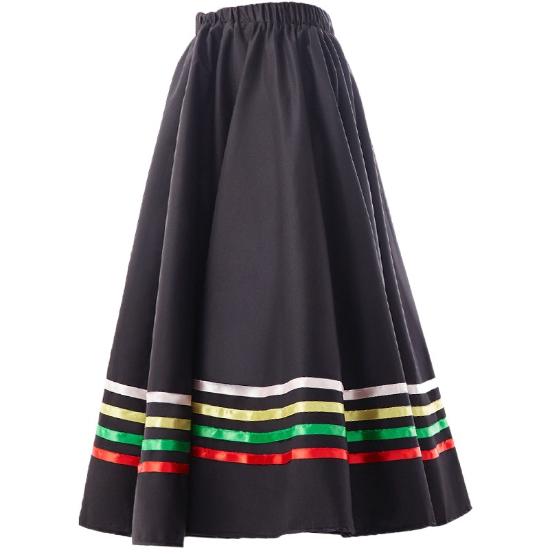 Carácter Ropa de baile Ballet falda de baile para niños Examen del emperador vestido de baile de la niña representativa práctica falda de estilo terrestre