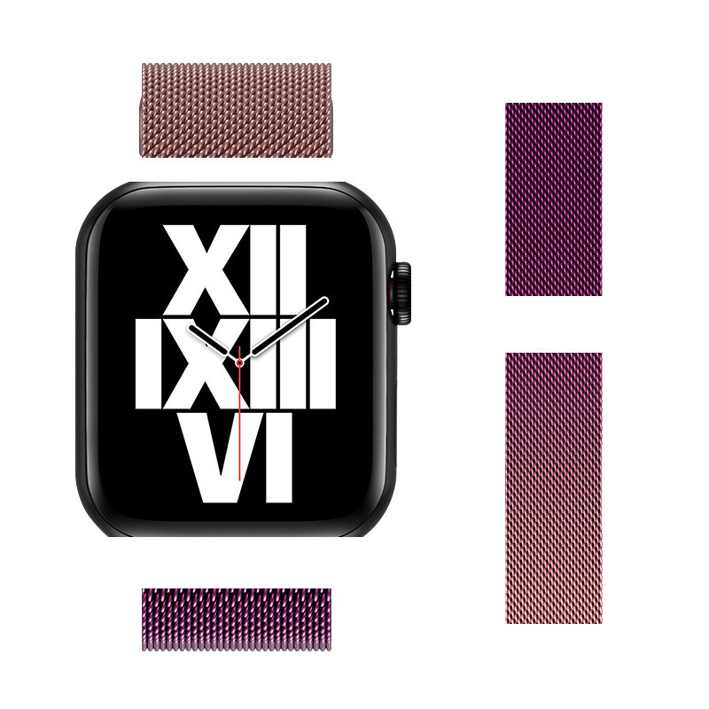 Aplicable Ultra2 Apple Apple Watch Milannis pulsera de acero inoxidable hebilla de absorción s10 pulsera