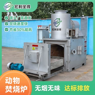 工业垃圾焚烧炉设备无烟无味 定制环保小型工业废弃物焚化炉