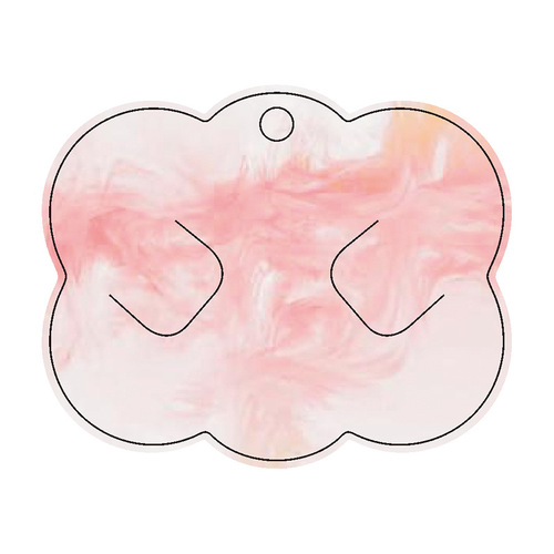 A large number of colorful cloud cardboard hair accessories, hair clips, tags, packaging paper cards, BB clips, hair clips, cardboard manufacturers wholesale