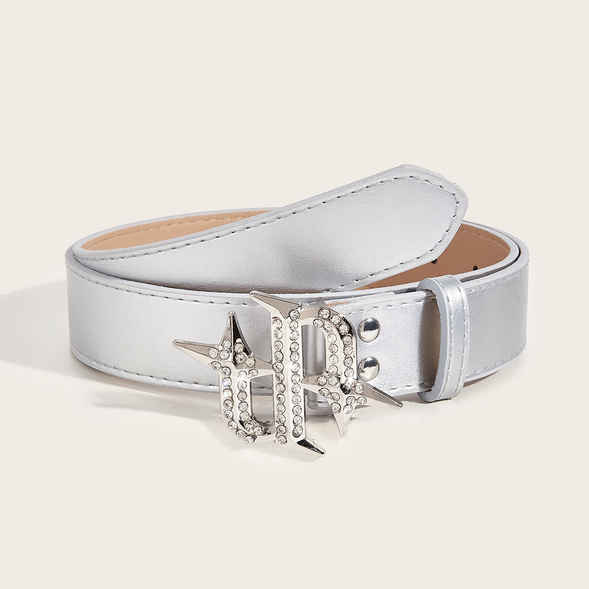 Simple Style Classic Style Solid Color Pu Leather Alloy Women's Leather Belts display picture 6