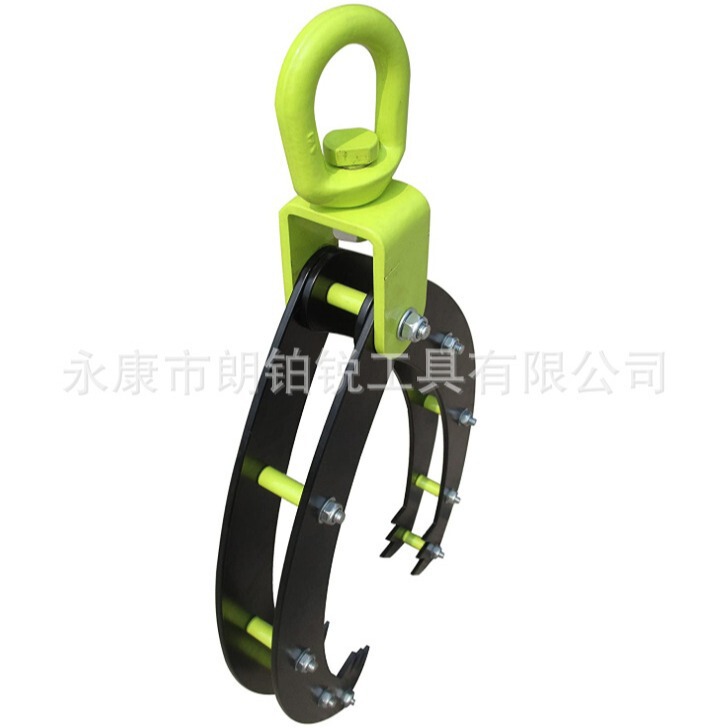 Cross-border hot sale 22-inch four-claw detachable portable heavy logging hook log lifting clamp forestry tool