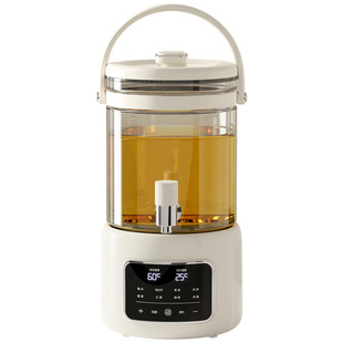 Customized Cross-Border Multifunctional Home Office Small Thermostatic Health Pot with Faucet for Stewing Scented Tea and Boiling Water Kettle