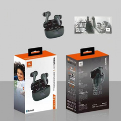 JBL W200TWS真 � � ワイヤレスブルートゥースイヤホン音楽スポーツマイク通话防音重低音耳栓対応