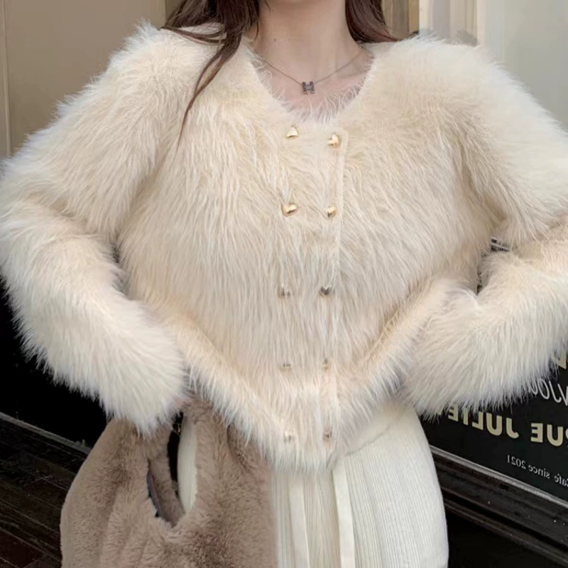 Короткий кардиган-жакет, женственный дизайн в стиле Chanel, один размер, белый/черный