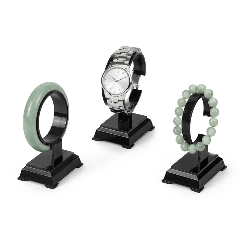 Brazalete negro moldeado por inyección brazalete brazalete base brazalete de jade joyería brazalete asiento