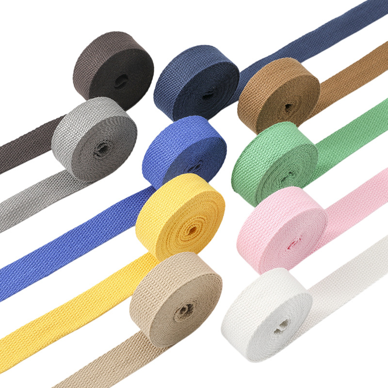 Accesorios de banda de poliéster y algodón coloridos de alta densidad bordes perlas bolsa de lona cuerda de tracción para mascotas accesorios de ropa image 6