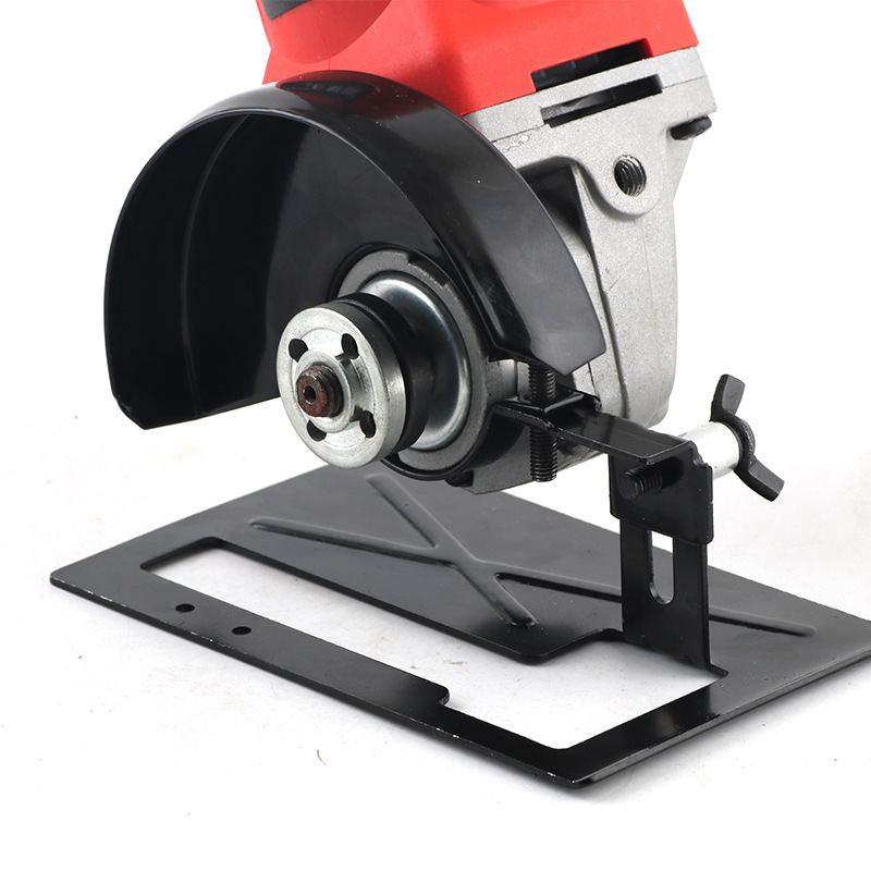 角磨机简易支架带护罩角磨机底座辅助切割