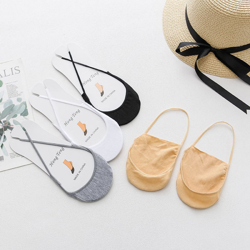 High-Heeled Shoes Socks for Women, Cotton Socks, Ultra-Low Cut Silicone Non-Slip Forefoot Socks, No Heel Half-Cut Boat Socks, Strap Socks, Versatile High-Heeled Shoes Socks for Women, Cotton Socks, Ultra-Low Cut Silicone Non-Slip Forefoot Socks, No Heel Half-Cut Boat Socks, Strap Socks, Versatile