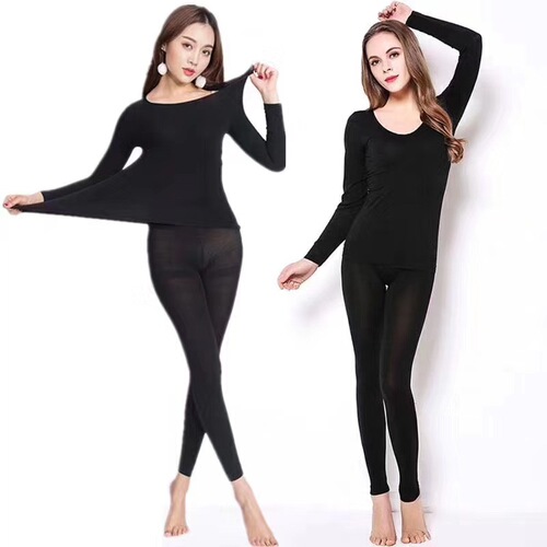 3 seconds extremely hot women's ultra-thin quick-heating thermal underwear 37 degrees men's constant temperature heating three seconds instant heat autumn clothes and trousers