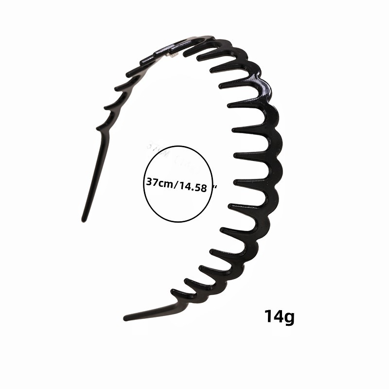 2023 nueva diadema de acetato para mujer artefacto de rotura de cabello dentado antideslizante presionando horquilla ducha de mujer diadema