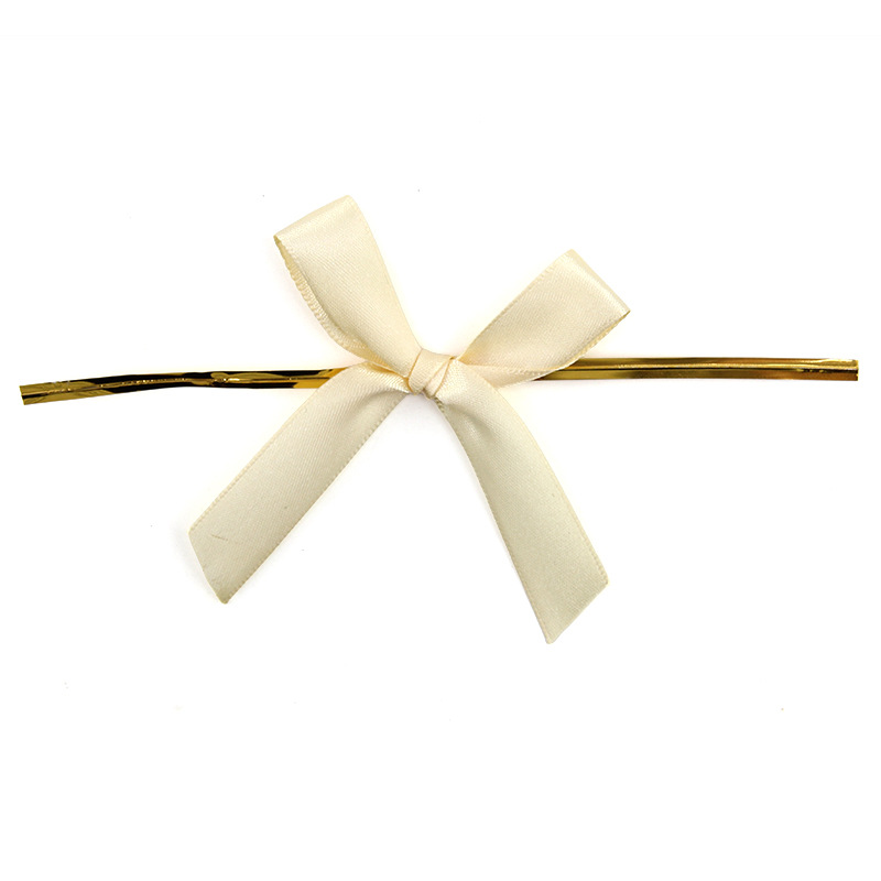 Al por mayor arco vino embalaje cinta decorativa cinta arco más oro seda caja de regalo Accesorios