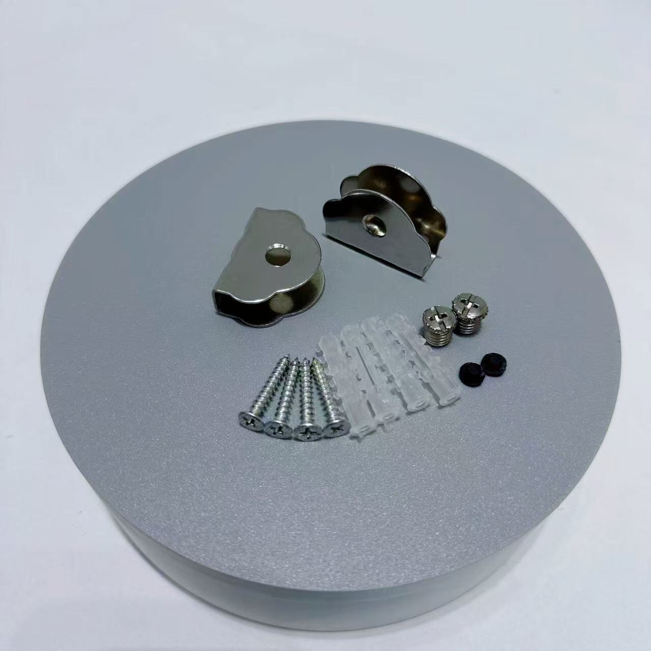 Baño de acero inoxidable galvanizado sala de ducha 34 capas de esquina de ventilador triangular estante de almacenamiento de vidrio