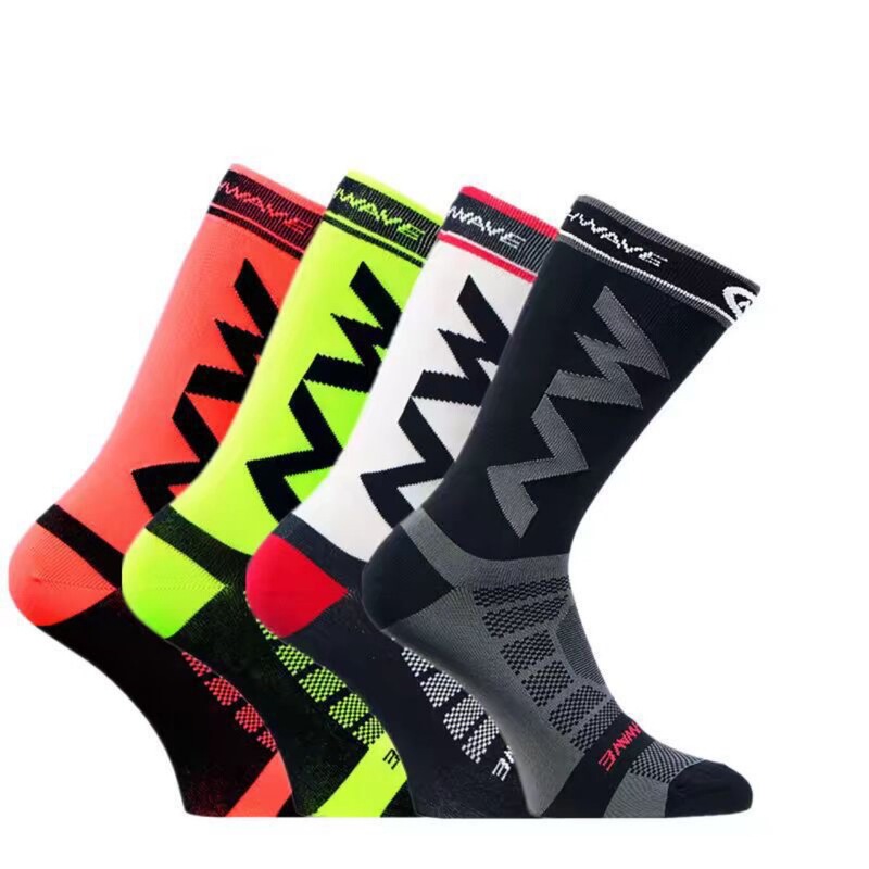 Professional NW Cycling Sports Socks Unisex Breathable Sweat-Absorbing Quick-drying Socks Mountain Bike Road Bike Socks