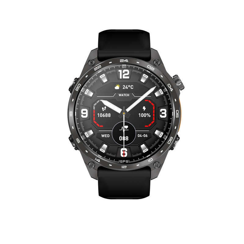 Hd300Pro(Wearjoy) Blood Oxygen Ai Compass Exercise Record Dual-Frequency Gps Altitude Barometric Pressure Smart Watch